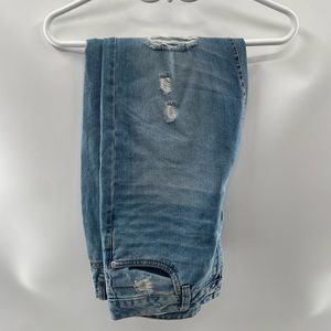 Blue notes mom Jeans ripped